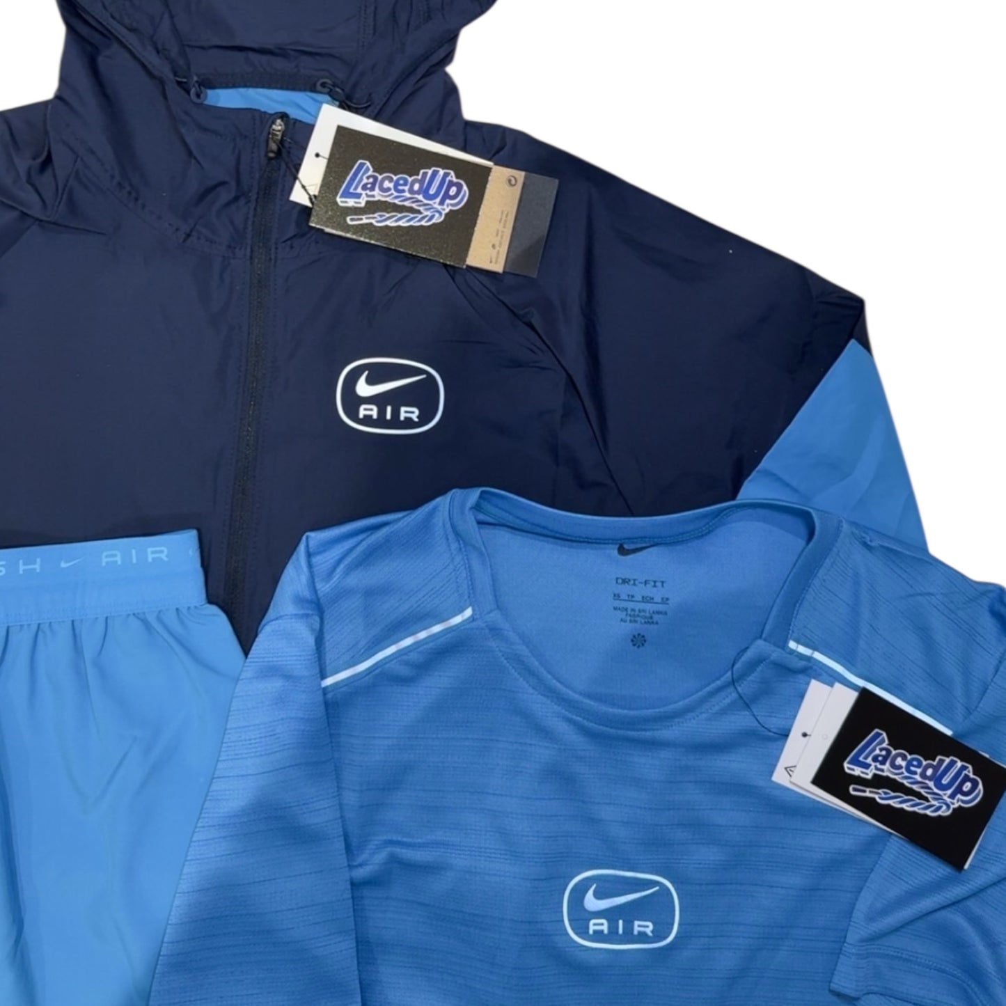 Nike Air Run 3 Piece Set 'Black obsidian'