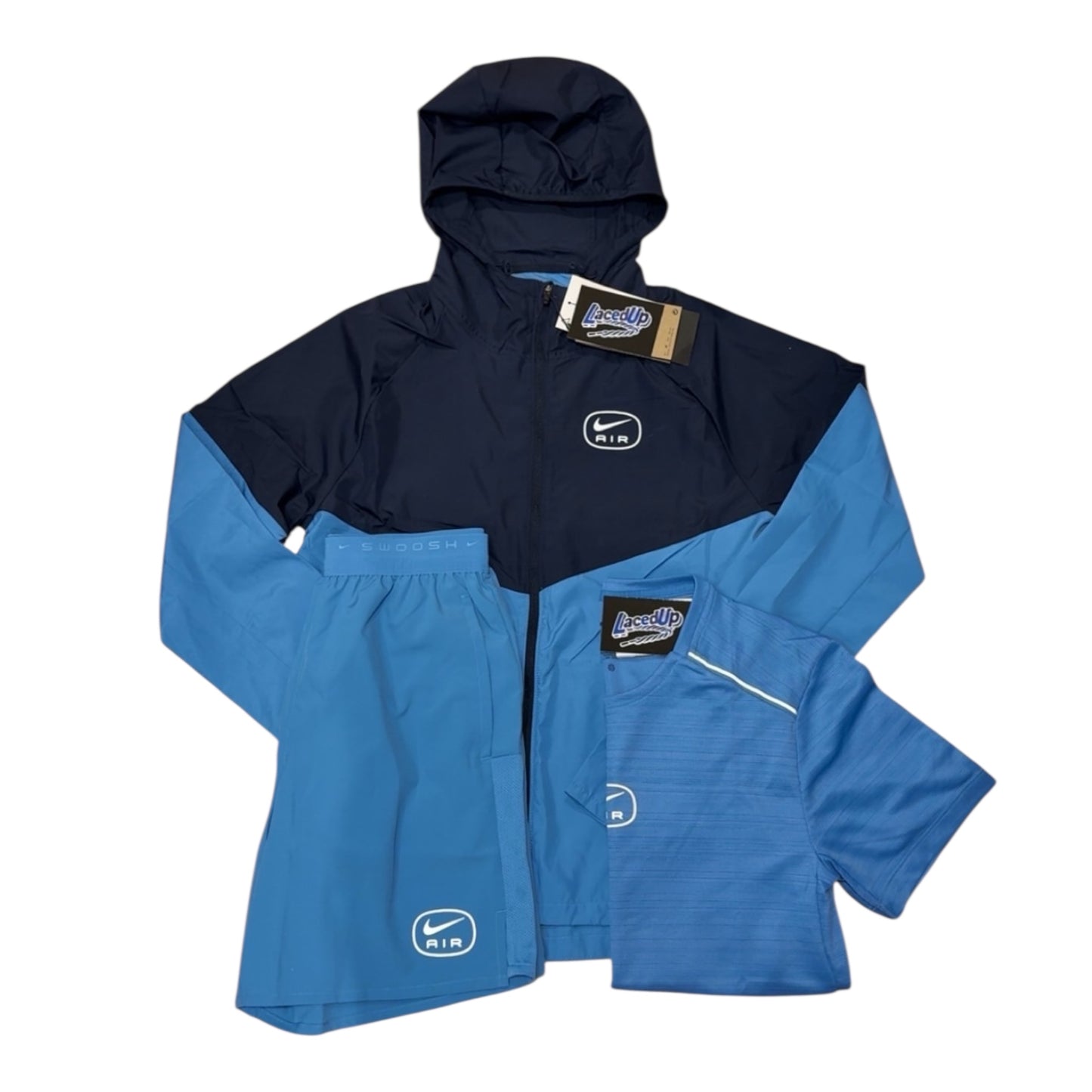 Nike Air Run 3 Piece Set 'Black obsidian'