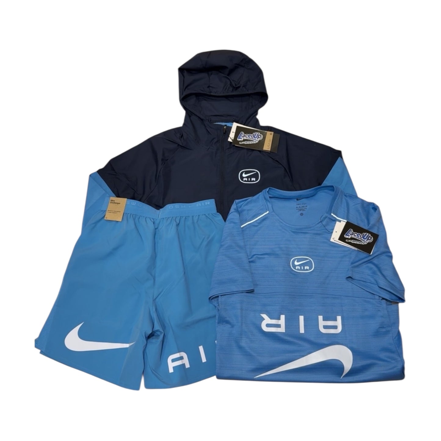 Nike Air Run 3 Piece Set 'Black obsidian'