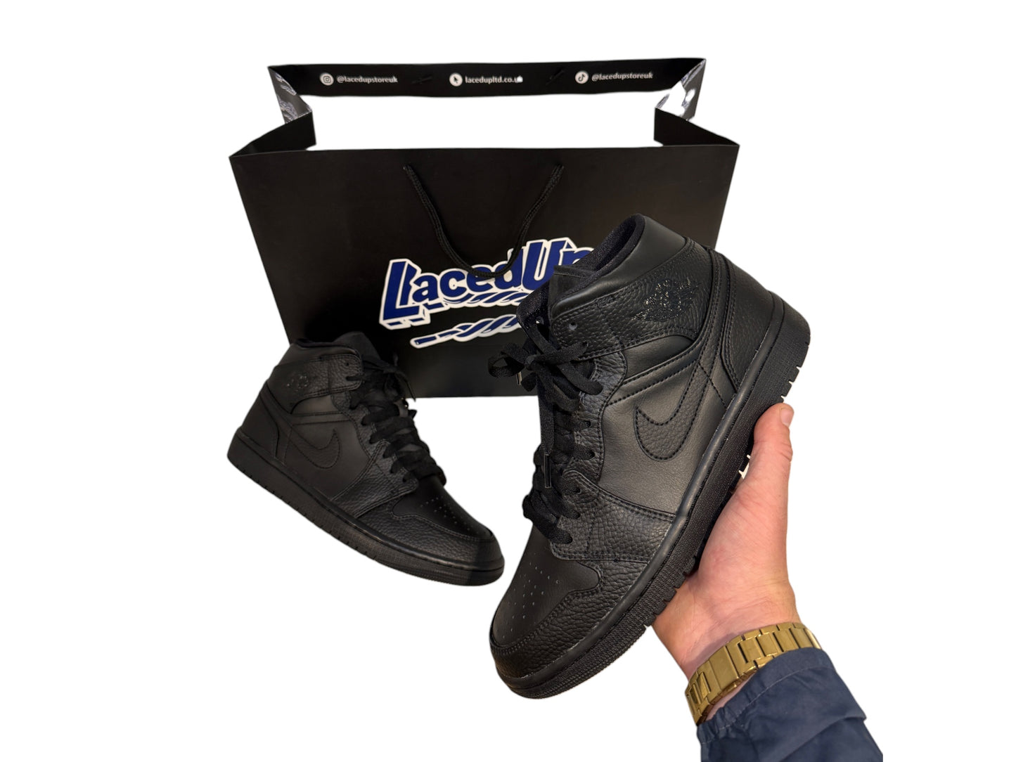 Nike Jordan 1 Mid Black