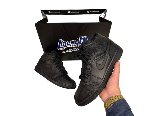 Nike Jordan 1 Mid Black