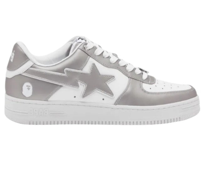 A Bathing Ape Bapesta #4 'Silver'